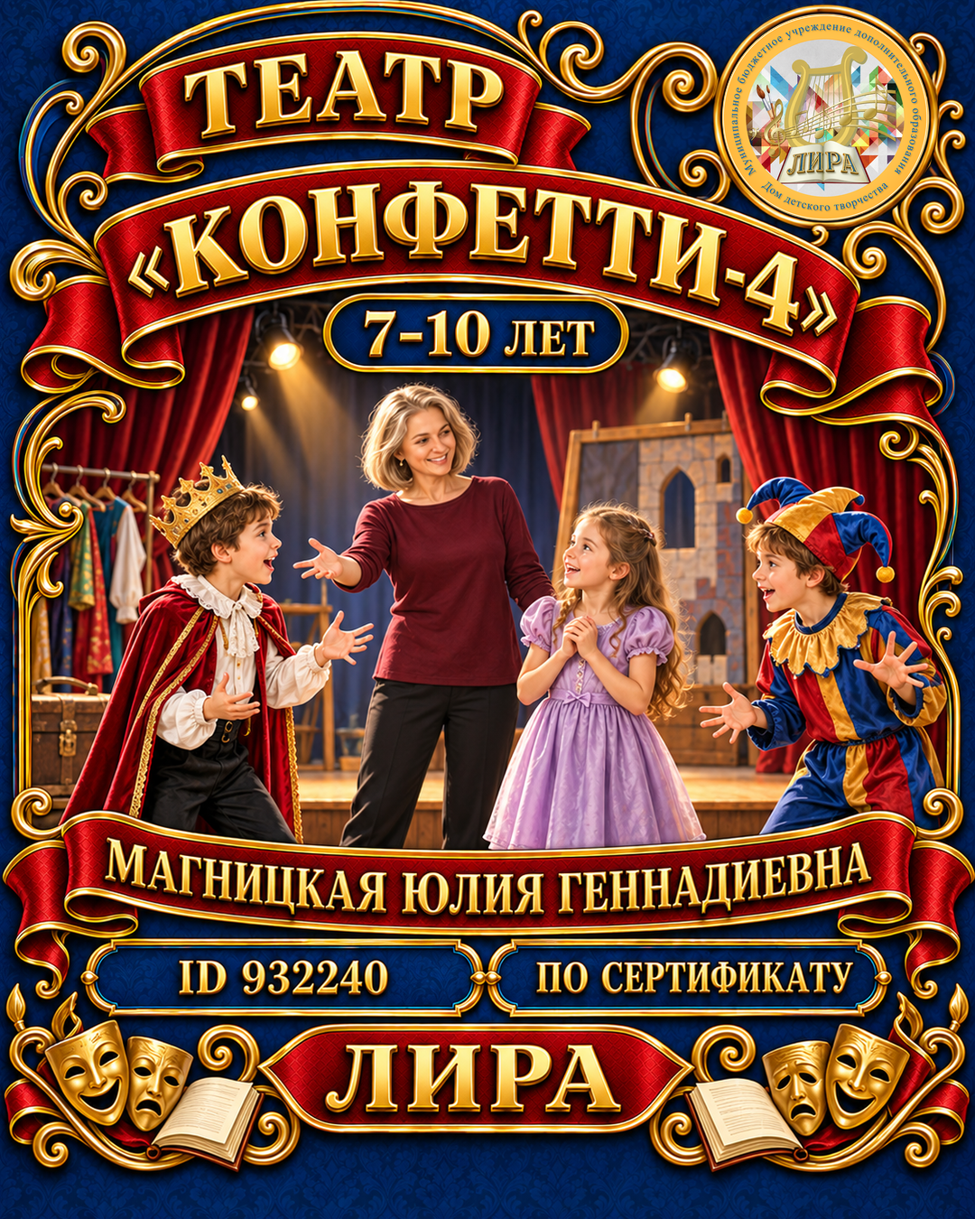 Афиша: Конфетти-4 (театр)