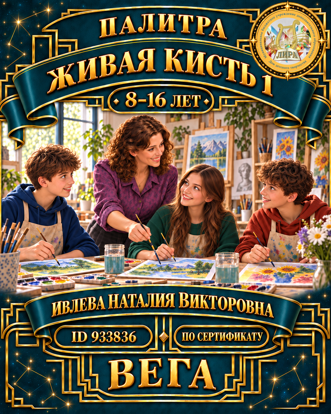 Афиша: Живая кисть 1