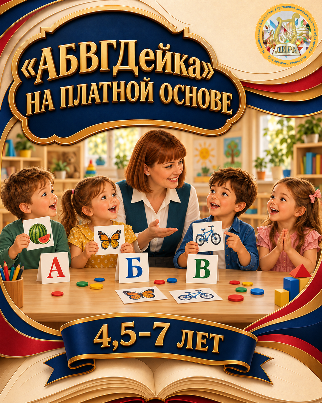 Афиша программы "АБВГДейка"  (на платной основе)