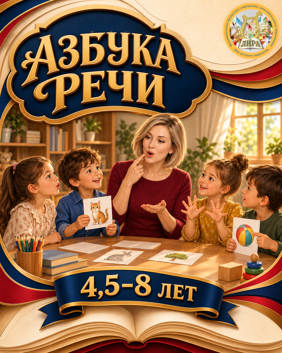 Афиша программы АЗБУКА РЕЧИ (на платной основе)